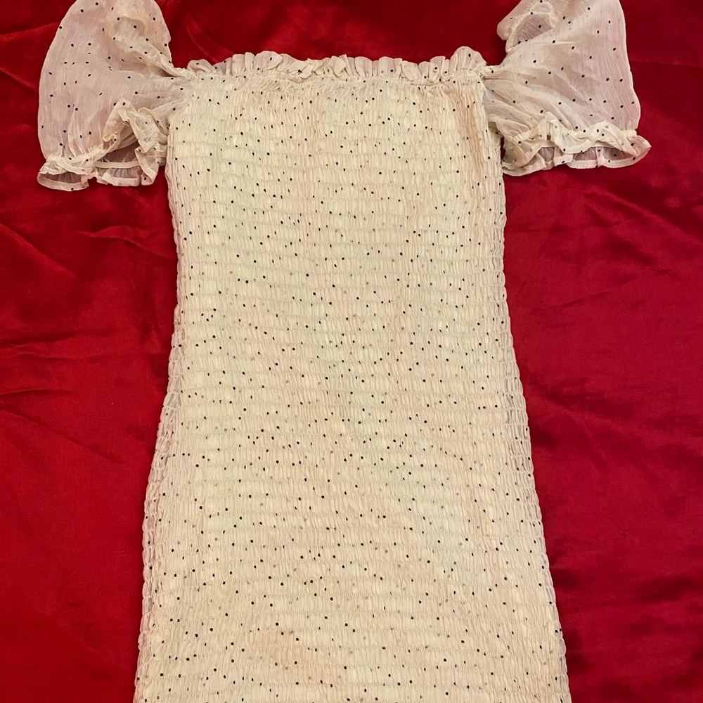 Fashion Nova mini polka dot dress